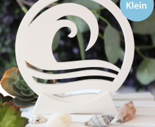 Silikon - Gießform - Dekoring - Große Welle - Klein - vielfältig nutzbar