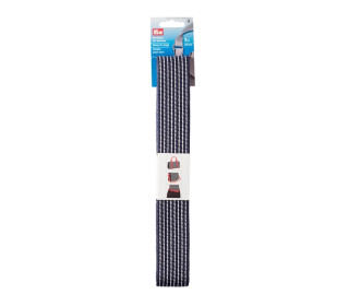 1 Gurtband Für Taschen - 40mm - 3m - Prym - Blau/Weiß