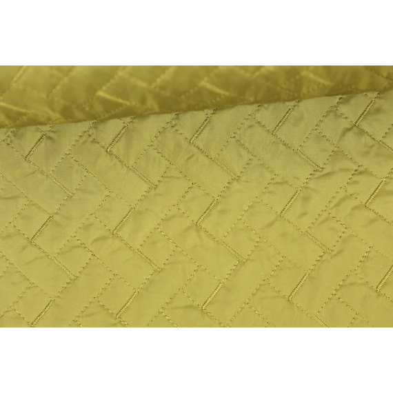 Steppstoff Rechtecke Matt glänzend Geometric Wattiert