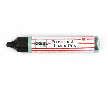 1 3D-Effektfarbstift - Pluster & Liner Pen - Feine Malspitze - 29ml - KREUL - Mint (49826)