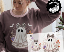 Onkel Bo's Bügelbilder - DIN A4 - Halloween Ghost - BIG