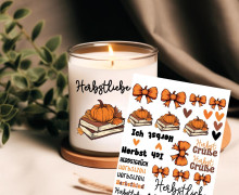 Rub-On Sticker - Herbst - Yummy Pumpkin - Tante Henni Rub-Ons - vielfältig nutzbar