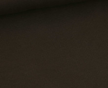 Waffelstrick-Jersey Light - Feine Struktur - Baumwolle - 200g - Dunkelbraun