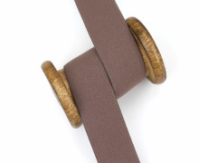 1 Meter Gummiband - Uni - 30mm - Taupe