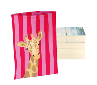 DIY-NÄHSET - Buchtasche - Tierisch Bunt - Giraffe - Andrea Liesert - Softshell - abby and amy