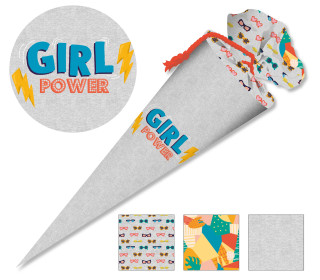 DIY-Nähset Schultüte - Girl Power - zum selber Nähen