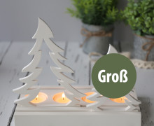 Silikon - Gießform - Stecker Tannen für Steckleisten - Outlines - offen - Lichtdeko - Tanne Groß - vielfältig nutzbar