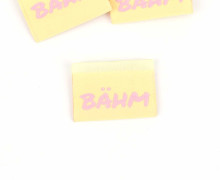 1 Label - BÄHM - Hellgelb