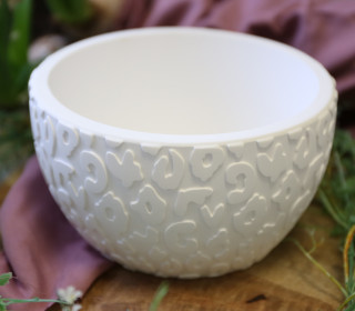 Silikon - Gießform - Dekoschale Leo Lover - Cherry Picking - Leoparden Muster - Kerzenschale - Pflanzschale - vielfältig nutzbar