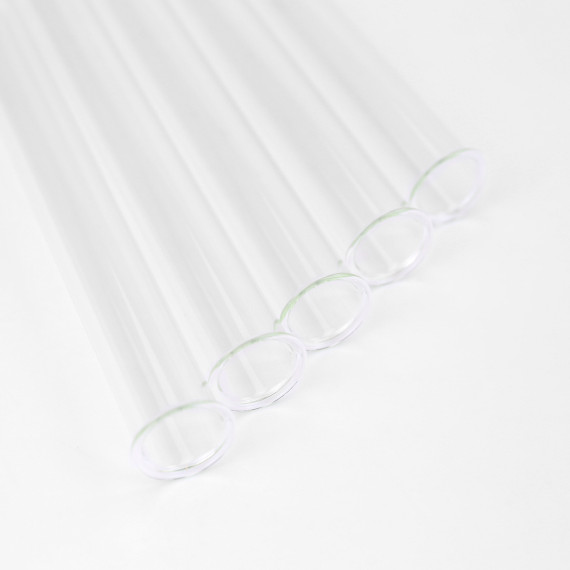 5 Reagenzgläser - 2,0cm Ø x 20,0cm - z.B. als Vase für Reagenzglashalter - vielfältig nutzbar