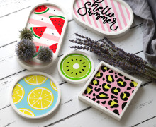 Outdoorstoff - Summer Vibes 2.0 - Inlays für Silikon - Probierset - studio.mARTinchen - abby and amy