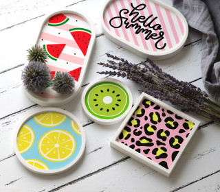 Outdoorstoff - Summer Vibes 2.0 - Inlays für Silikon - Probierset - studio.mARTinchen - abby and amy