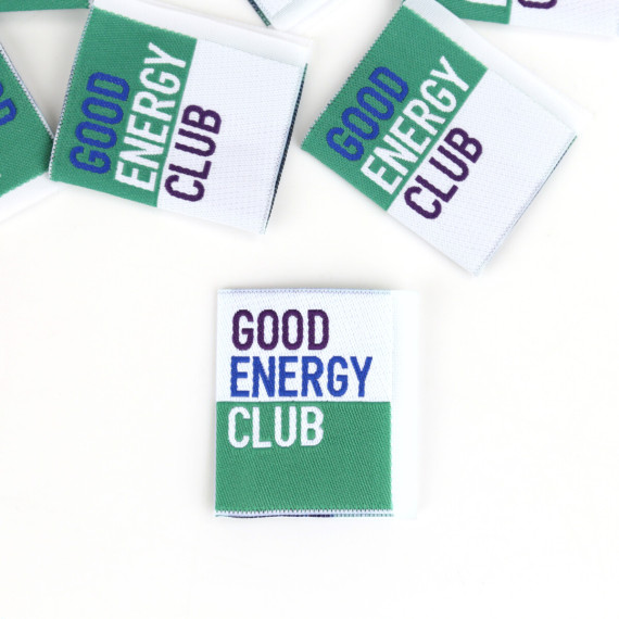 1 Label - GOOD ENERGY CLUB - Grün/Weiß - Anlukaa