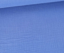 Musselin - Muslin - Uni - Schnuffeltuch - Windeltuch - 150g - Jeansblau
