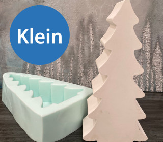 Silikon - Gießform - Tannenbaum - Tanne - Klein - vielfältig nutzbar