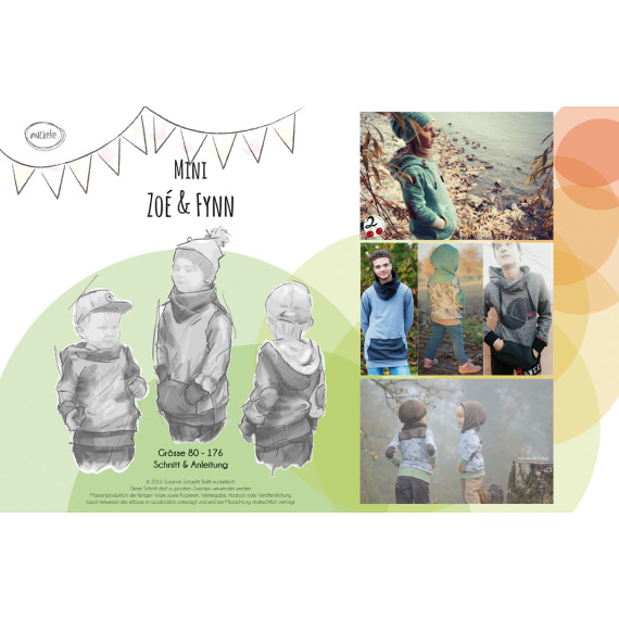 Ebook - Hoodie Mini Zoe&Fynn Gr. 80 – 176