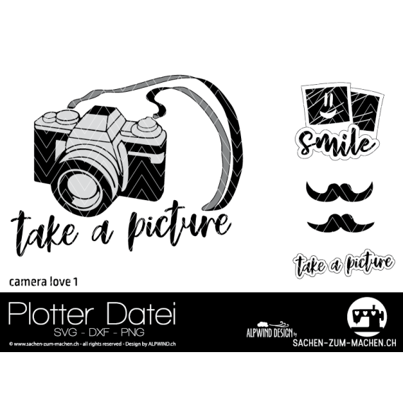 Plotterdatei "camera love #1" - ALPWIND