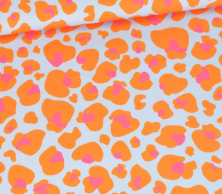 Softshell - Leo Love - Jeans - Orange/Rosa - abby and amy