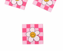 1 XXL Label - Blüte - Rosa/Pink - Hamburger Liebe