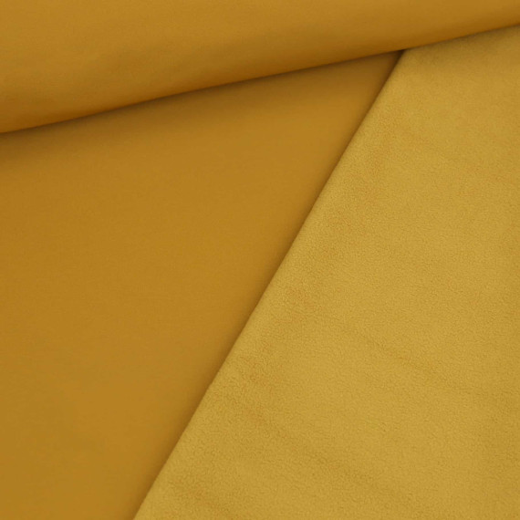 Softshell - Fleece - Uni - 315g - Ockerbraun/Ockerbraun