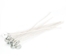 10 Kerzendochte - Docht - für Kerzen-Sojawachs - Baumwolldocht - ungewachst - 20cm