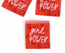 1 Label - girl POWER - Rot