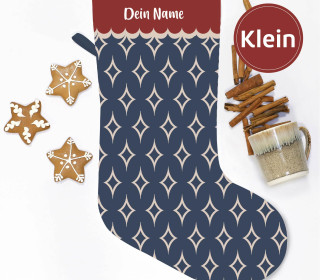 DIY-Nähset - Nikolaussocke - KLEIN - Softshell - Happy Holiday - Funken - Irene Pacha