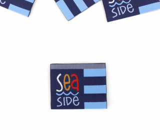 1 Label - seaside - Stahlblau - Hamburger Liebe