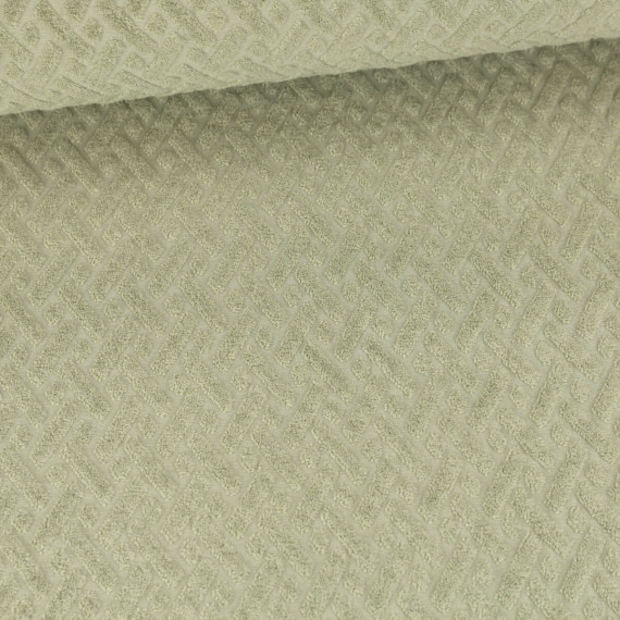 Frottee Jacquard - Graphic - Qjutie & the Qjutest - Uni - Lichtgrün