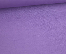 Stoff - Cretonne - Baumwolle - Webware - Uni - 145cm - Lila Hell