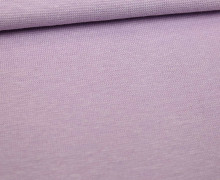 ANGEBOT - Glattes Bündchen - Uni - Schlauchware - Flieder