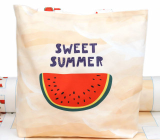 DIY-NÄHSET - Motivbeutel - Shopper - Sweet Summer - abby and me