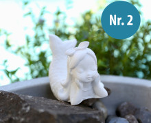 Silikon - Gießform - Meerjungfrau - Nixe - Nr. 2 - vielfältig nutzbar