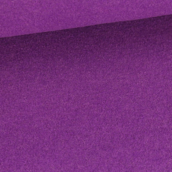 Wolle - Walkstoff - Uni - 380g - Violett