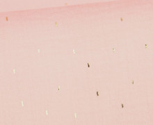 Musselin - Muslin - Double Gauze - Stripes - Gold - Babyrosa