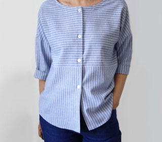 Bluse Vanda_B Gr. XXS-L - Nähanleitung/Schnittmuster