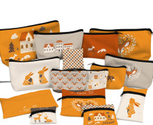 DIY-Nähset - Softshell - Fleece - 15 Stift - und Kramtaschen - Waldgeschichten - Sanne Paul - abby and amy