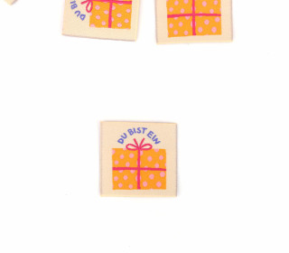 1 Label - Du BIST EIN GESCHENK - Beige - jojulein design