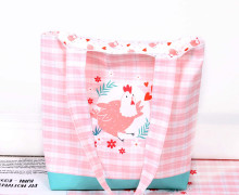 DIY-NÄHSET - Motivbeutel - Shopper - Lovely Chicken - abby and me