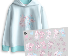 Onkel Bo's Bügelbilder - DIN A4 - SchneeKitz 2020 - Nikiko