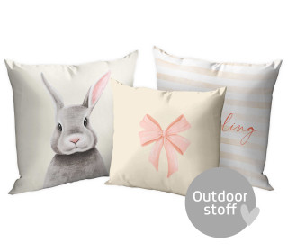 Kissenstoff - DIY - Kissen-Set - Pastel Easter - Outdoorstoff - abby and amy