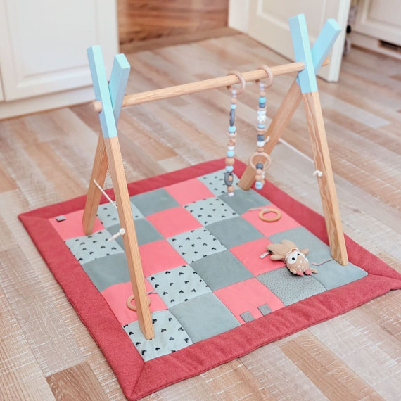 Patchworkdecke Spieldecke