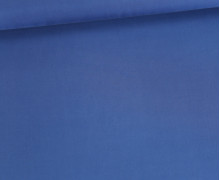 Cupro Viskose Twill - Dezenter Glanz - Samtiger Griff - Uni - Brillantblau
