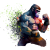 BoxingGorillaGruen