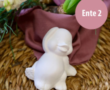 Silikon - Gießform - Süße Ente - Dekoente - Ente 2 - vielfältig nutzbar