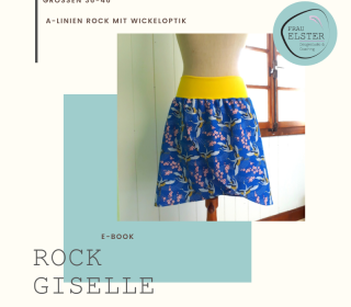 Anleitung A-Linien Rock Giselle, Gr. 36-46