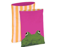 DIY-NÄHSET - Buchtasche - Tierisch Bunt - Frosch - Andrea Liesert - Softshell - abby and amy