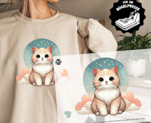 Onkel Bo's Bügelbilder - DIN A4 -  Cozy Fall - Katze