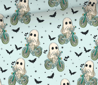 Sommersweat - Cycling Ghost - Pastellmint - Bio Qualität - abby and me