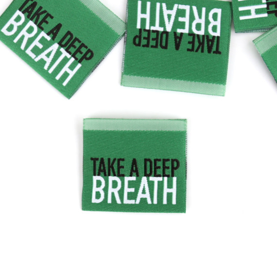 1 Label - TAKE A DEEP BREATH - Grün - Anlukaa